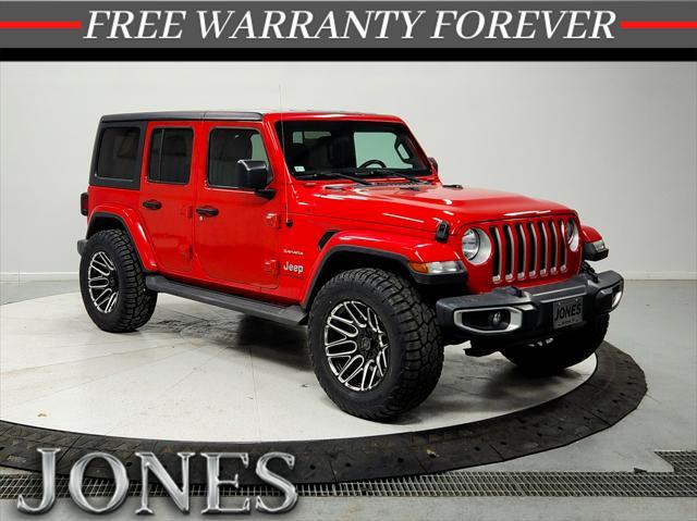 used 2020 Jeep Wrangler Unlimited car, priced at $29,725