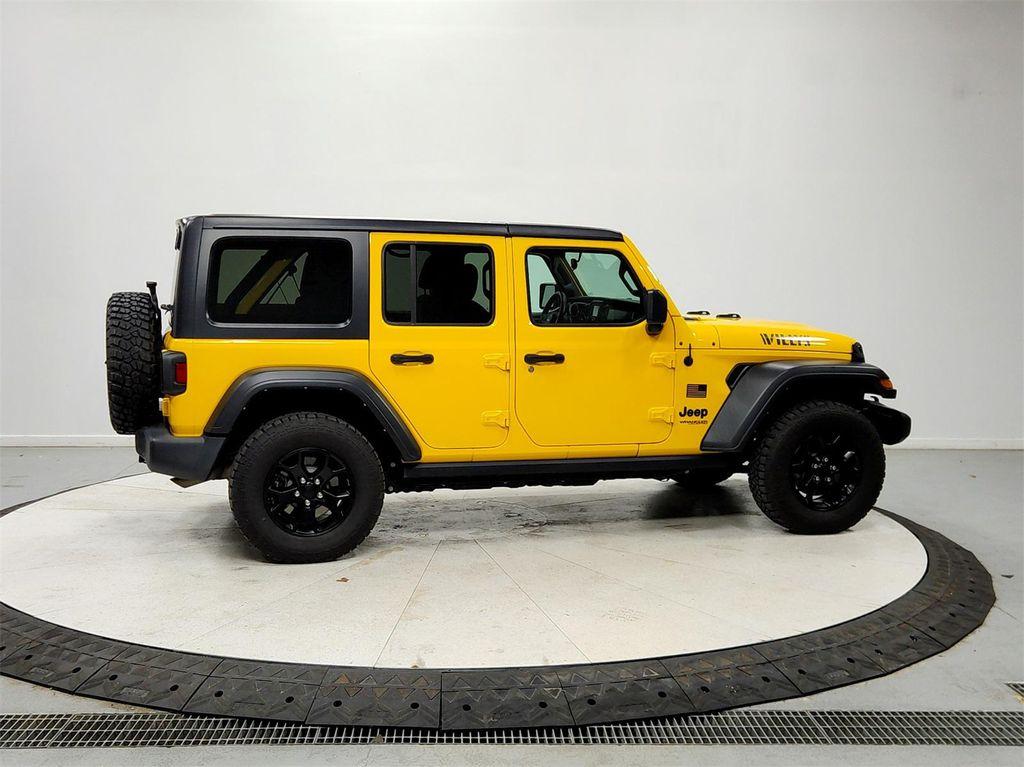 used 2021 Jeep Wrangler Unlimited car, priced at $26,899
