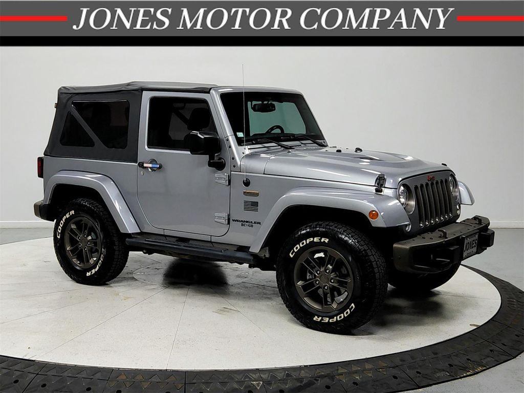 used 2017 Jeep Wrangler car, priced at $18,821