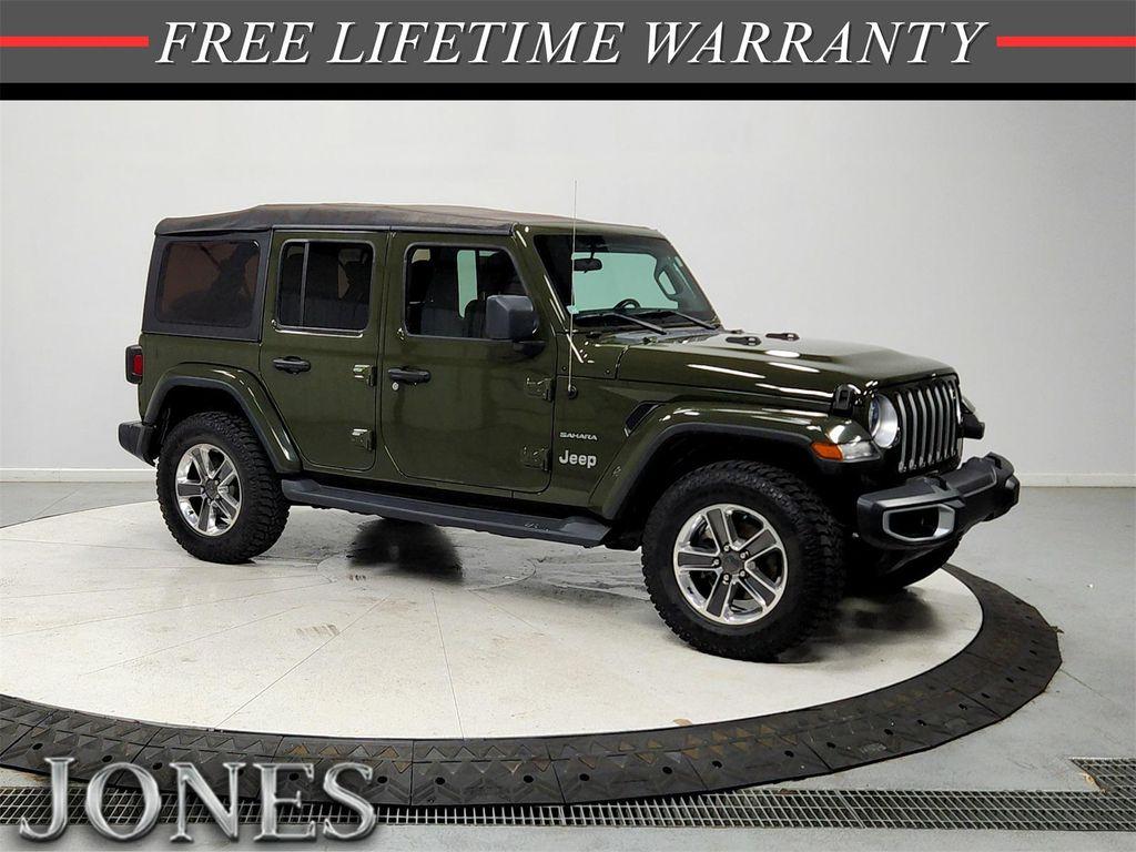 used 2021 Jeep Wrangler Unlimited car, priced at $28,300