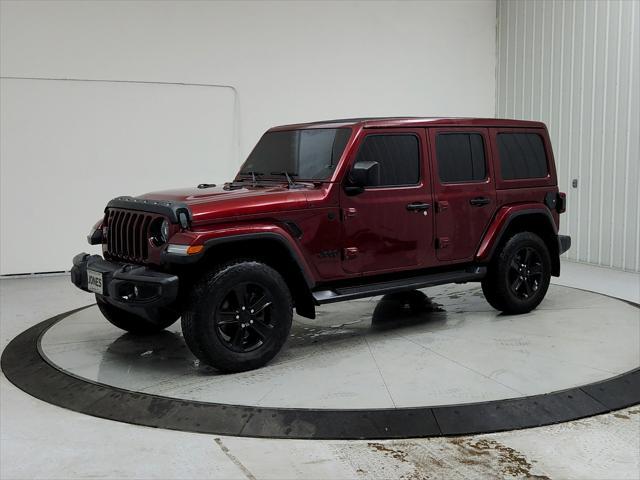 used 2021 Jeep Wrangler Unlimited car, priced at $36,243