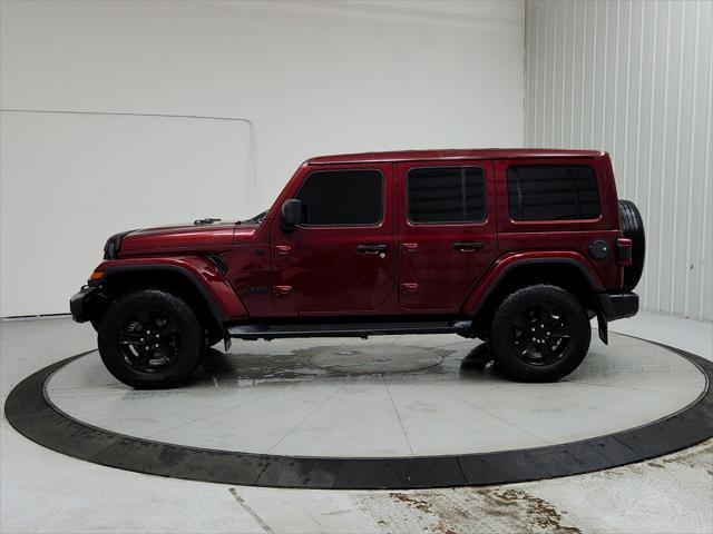 used 2021 Jeep Wrangler Unlimited car, priced at $36,243