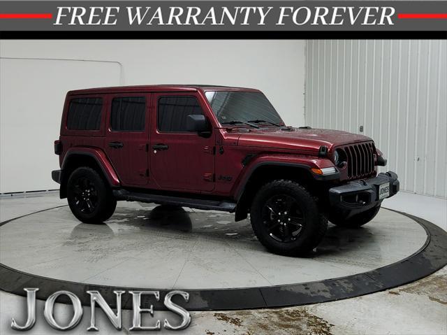 used 2021 Jeep Wrangler Unlimited car, priced at $35,362