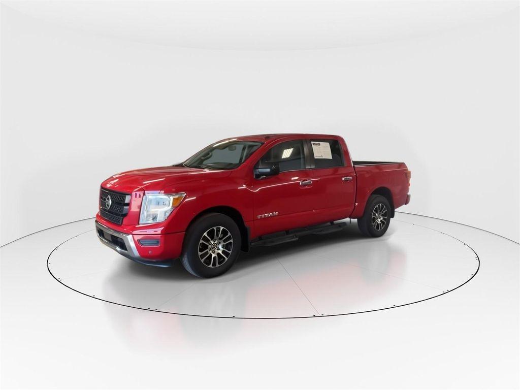 used 2021 Nissan Titan car, priced at $24,183