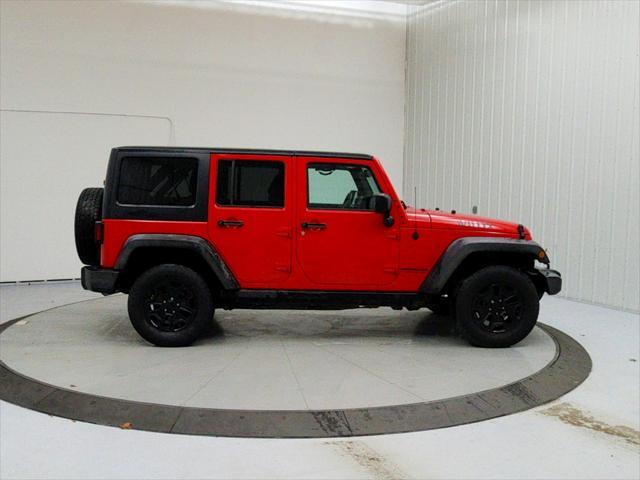 used 2017 Jeep Wrangler Unlimited car, priced at $20,457