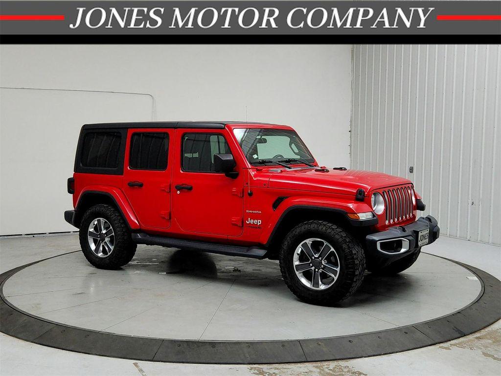 used 2020 Jeep Wrangler Unlimited car, priced at $25,544