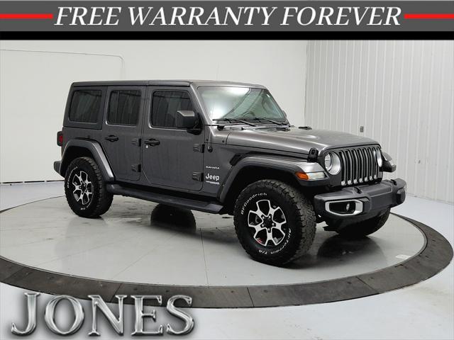 used 2020 Jeep Wrangler Unlimited car, priced at $28,329