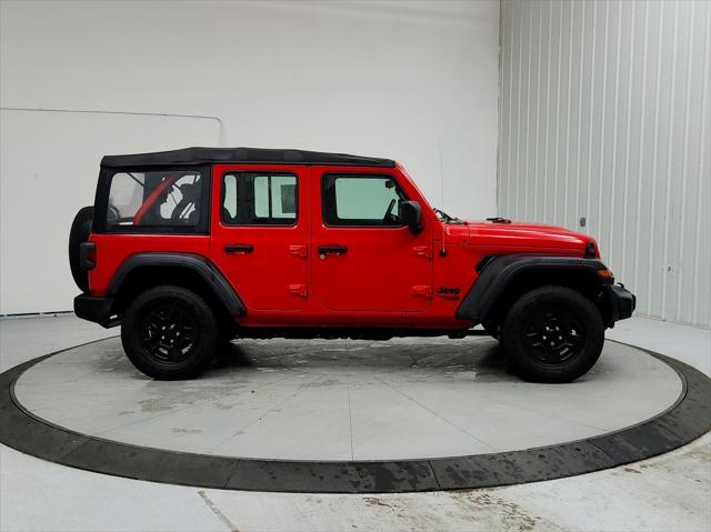 used 2021 Jeep Wrangler Unlimited car, priced at $27,986