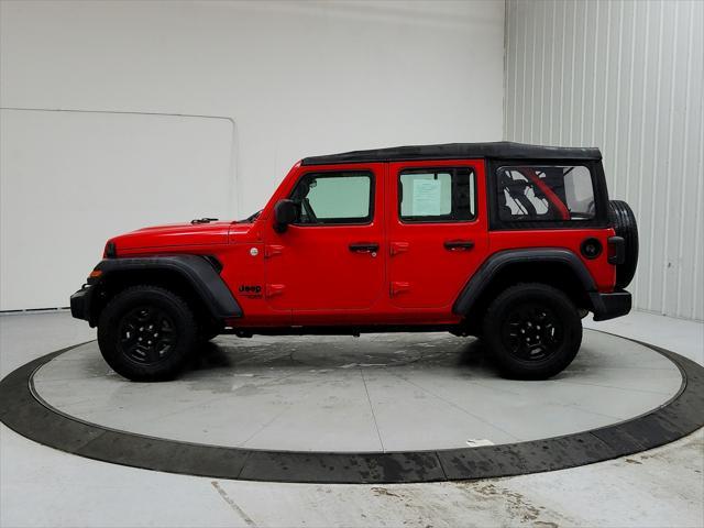 used 2021 Jeep Wrangler Unlimited car, priced at $27,986