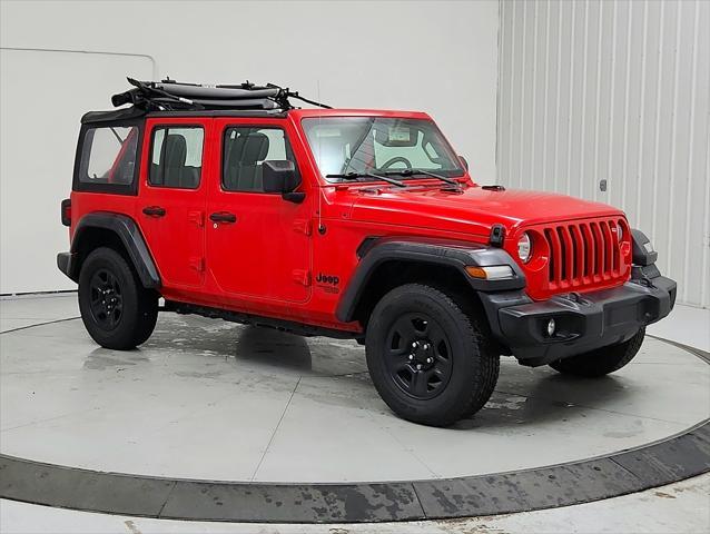 used 2021 Jeep Wrangler Unlimited car, priced at $27,986