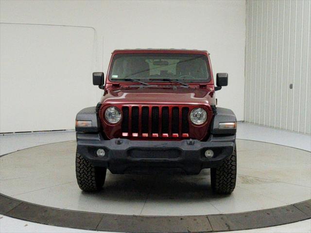 used 2021 Jeep Wrangler Unlimited car, priced at $29,967