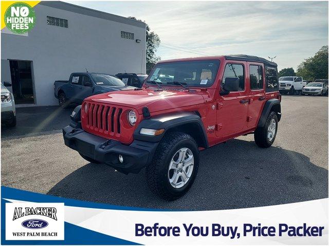 used 2018 Jeep Wrangler Unlimited car, priced at $23,000