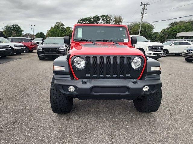 used 2021 Jeep Wrangler car, priced at $29,423