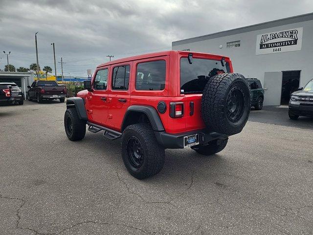 used 2021 Jeep Wrangler car, priced at $29,423