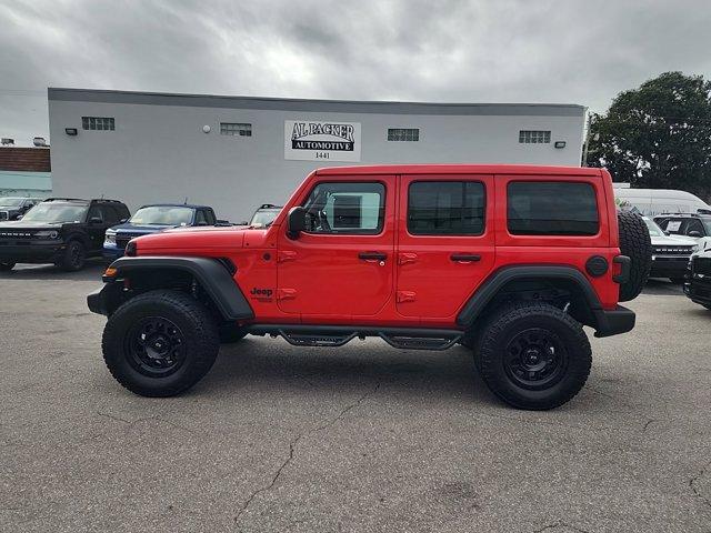 used 2021 Jeep Wrangler car, priced at $29,423