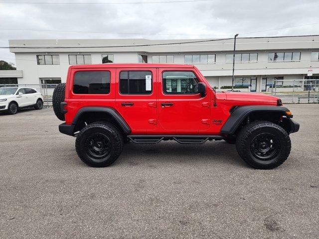 used 2021 Jeep Wrangler car, priced at $29,423