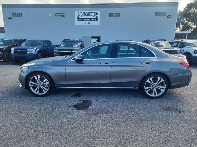 used 2018 Mercedes-Benz C-Class car, priced at $20,000