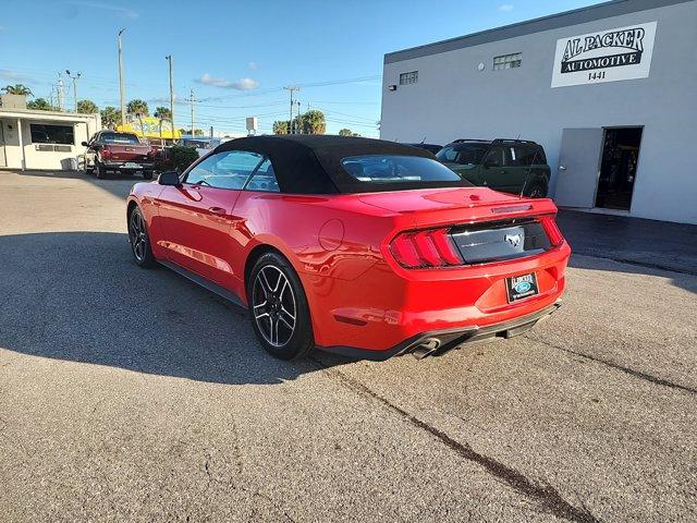 used 2021 Ford Mustang car, priced at $18,702