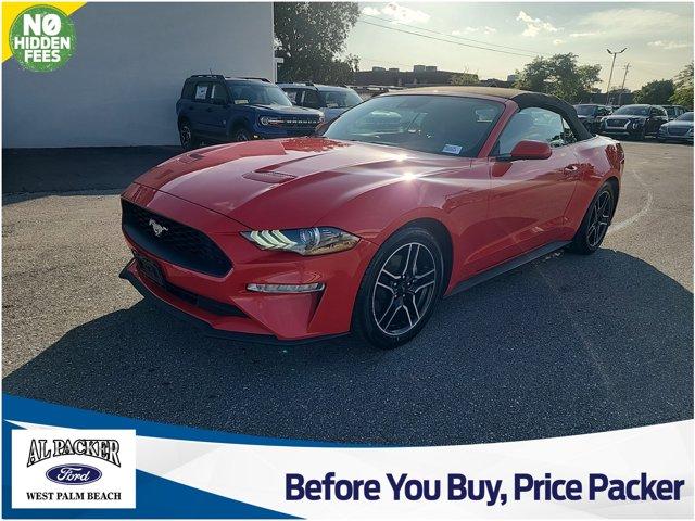 used 2021 Ford Mustang car, priced at $18,702