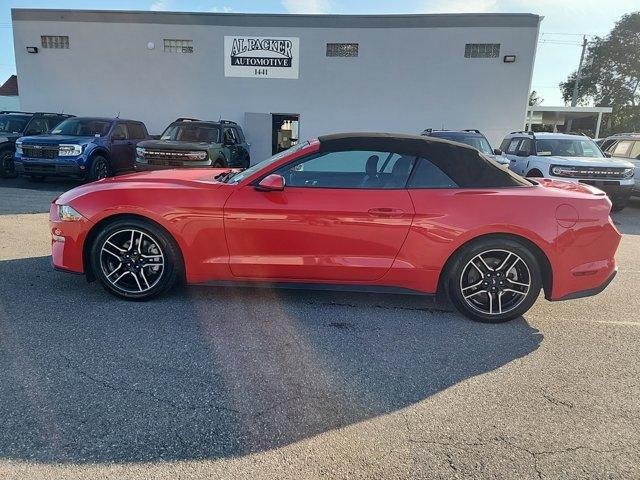 used 2021 Ford Mustang car, priced at $18,702