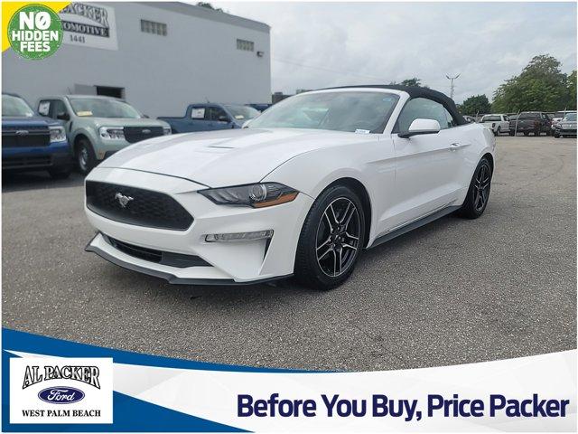 used 2021 Ford Mustang car, priced at $20,655