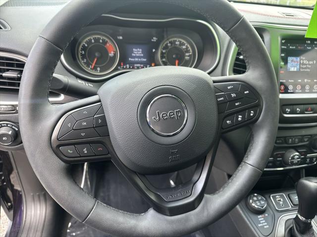used 2021 Jeep Cherokee car, priced at $27,845