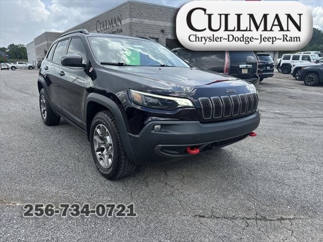 used 2021 Jeep Cherokee car, priced at $27,845