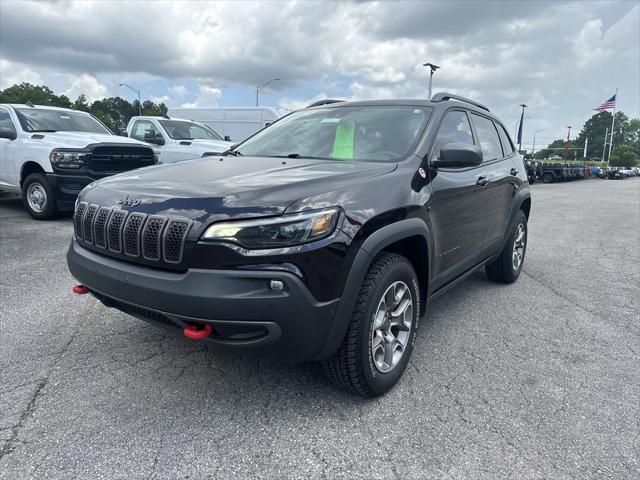 used 2021 Jeep Cherokee car, priced at $27,845