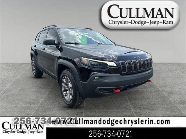 used 2021 Jeep Cherokee car, priced at $27,845