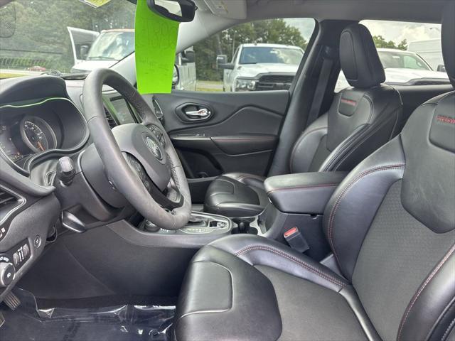 used 2021 Jeep Cherokee car, priced at $27,845