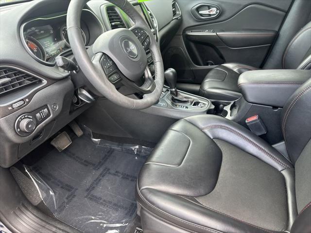 used 2021 Jeep Cherokee car, priced at $27,845