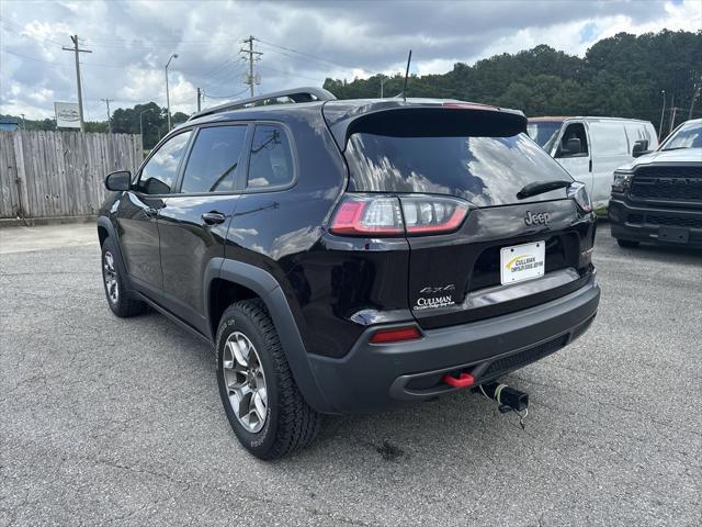 used 2021 Jeep Cherokee car, priced at $27,845