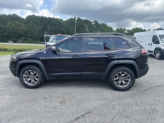 used 2021 Jeep Cherokee car, priced at $27,845