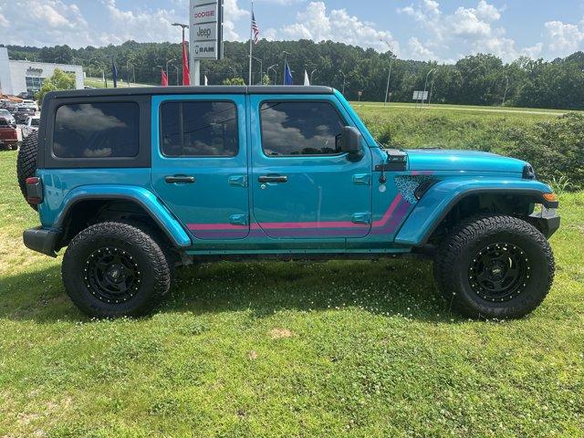 used 2020 Jeep Wrangler Unlimited car, priced at $27,495
