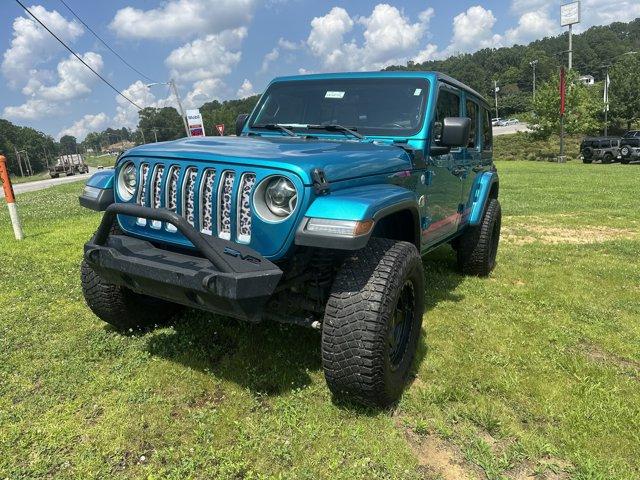 used 2020 Jeep Wrangler Unlimited car, priced at $27,495