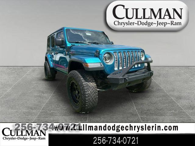 used 2020 Jeep Wrangler Unlimited car, priced at $27,495