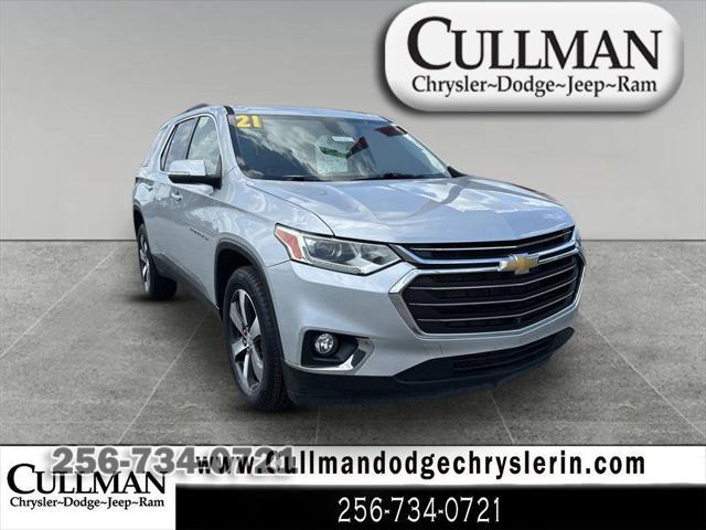 used 2021 Chevrolet Traverse car, priced at $26,740