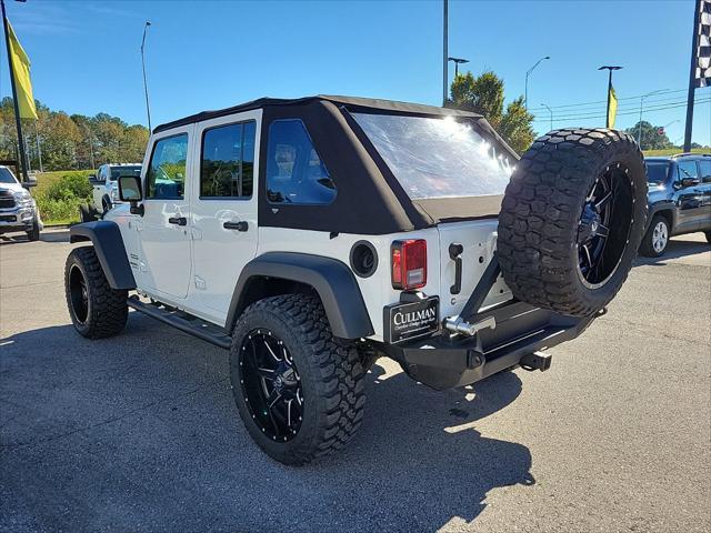 used 2016 Jeep Wrangler Unlimited car, priced at $19,572