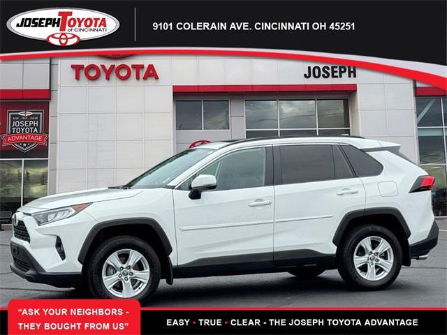 used 2021 Toyota RAV4 car, priced at $29,999