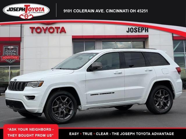 used 2021 Jeep Grand Cherokee car, priced at $27,497