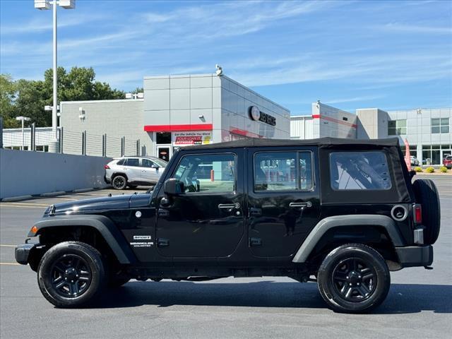 used 2016 Jeep Wrangler Unlimited car, priced at $18,000