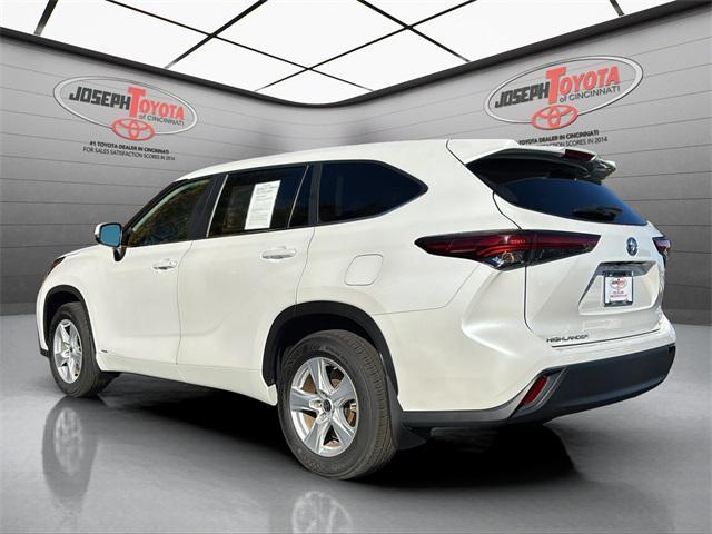 used 2023 Toyota Highlander Hybrid car, priced at $36,285
