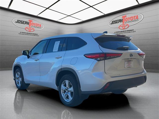 used 2023 Toyota Highlander Hybrid car, priced at $36,285