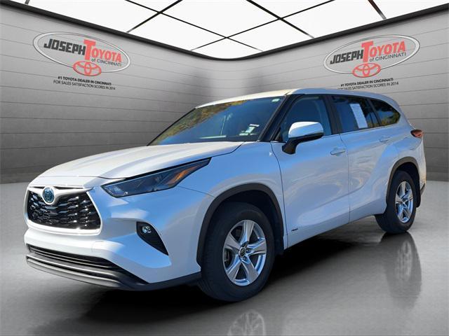 used 2023 Toyota Highlander Hybrid car, priced at $36,285
