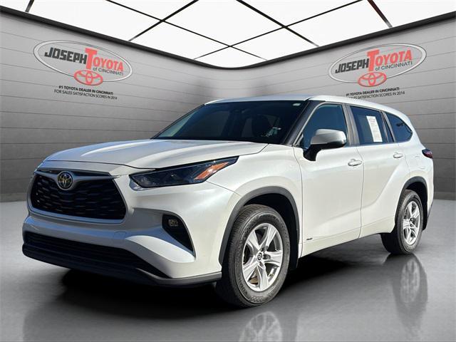 used 2023 Toyota Highlander Hybrid car, priced at $37,000