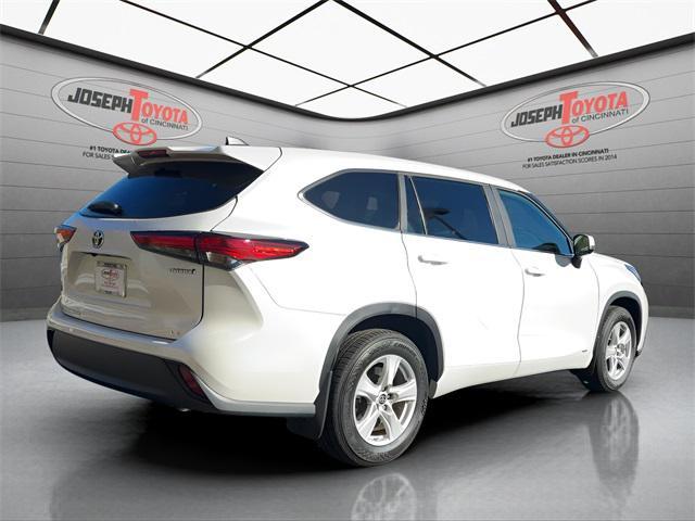 used 2023 Toyota Highlander Hybrid car, priced at $36,285