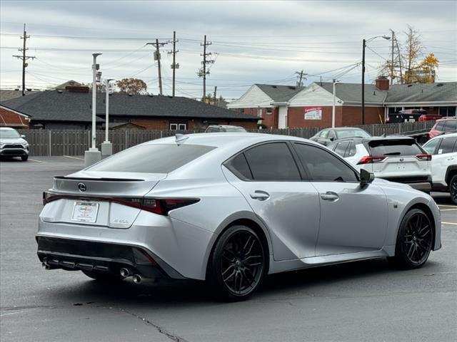 used 2023 Lexus IS 500 car, priced at $55,895