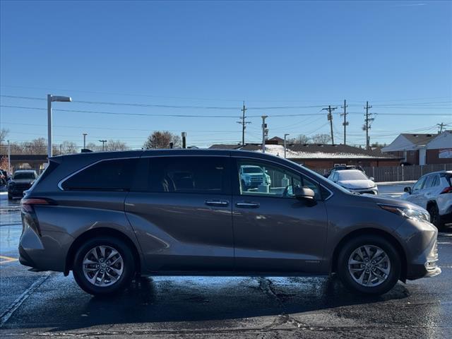 used 2021 Toyota Sienna car, priced at $33,889