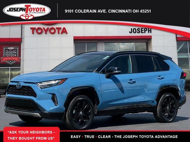 used 2022 Toyota RAV4 Hybrid car, priced at $36,495