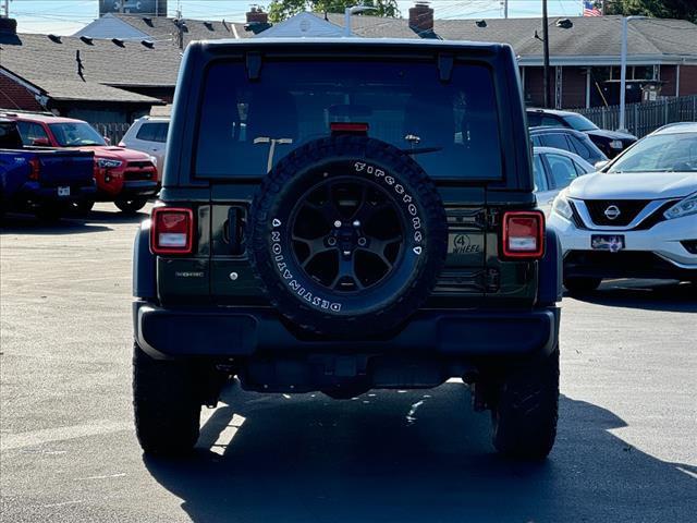 used 2021 Jeep Wrangler Unlimited car, priced at $32,998